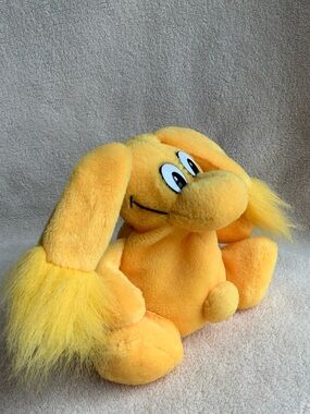 Kodak Vintage 1999 Golden Yellow Mini Max Kolorkins Creature Stuffed Animal Toy